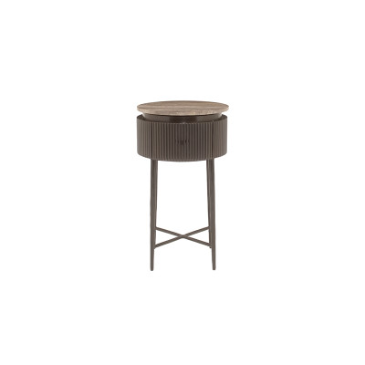 Russo drawer side table