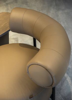Bon Bon Leather armchair