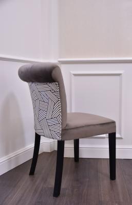 Nicole Dedar patterned chair